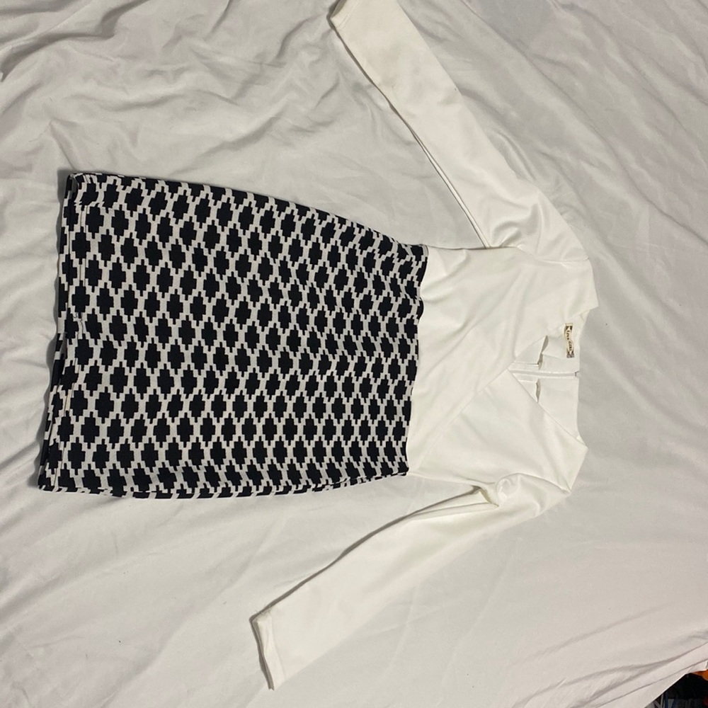 Liva Girl, size Small, Black and white dress